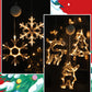 🥳2026 HOT SALE🥳💞50K+ SOLD! 🎄✨ 50% OFF! DIY Christmas Suction Window Lights – no drill, no residue, battery powered & reusable. Multiple festive shapes, warm or colourful glow! 🪟💚