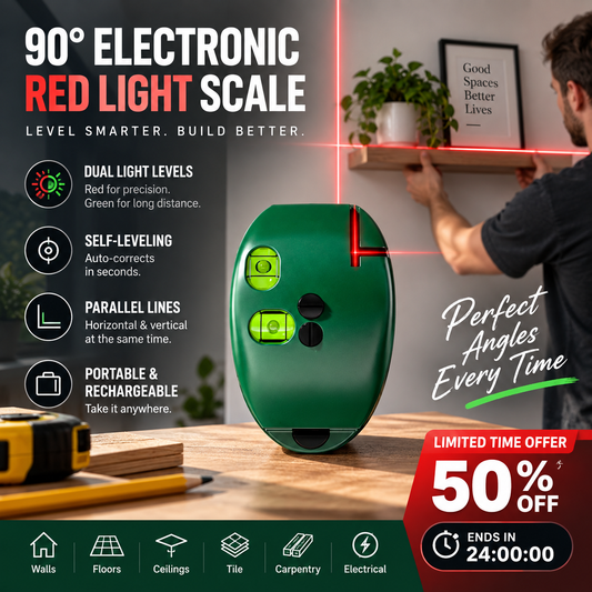 🔥 90° Infrared Laser Level