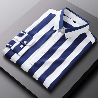 CLASSIC STRIPE DRESS SHIRT